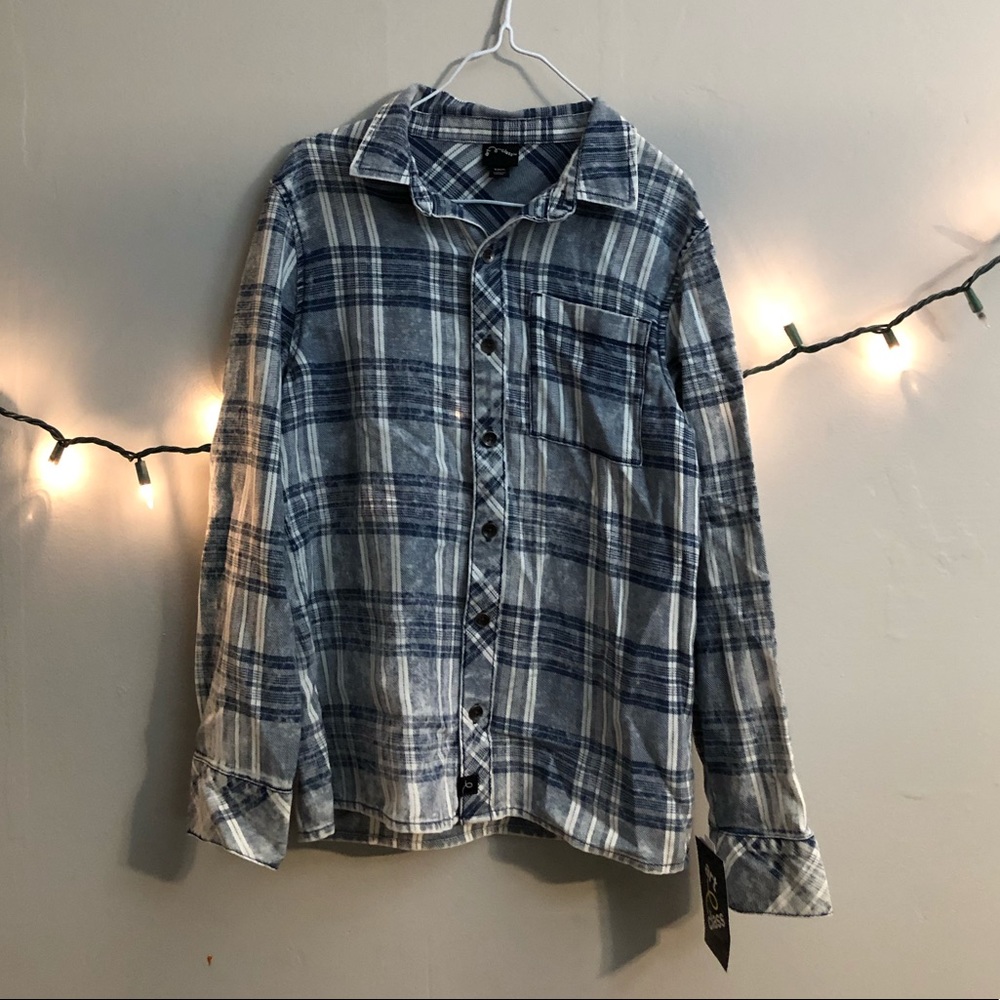 Art & Class Girls Blue Plaid (s 6/7)